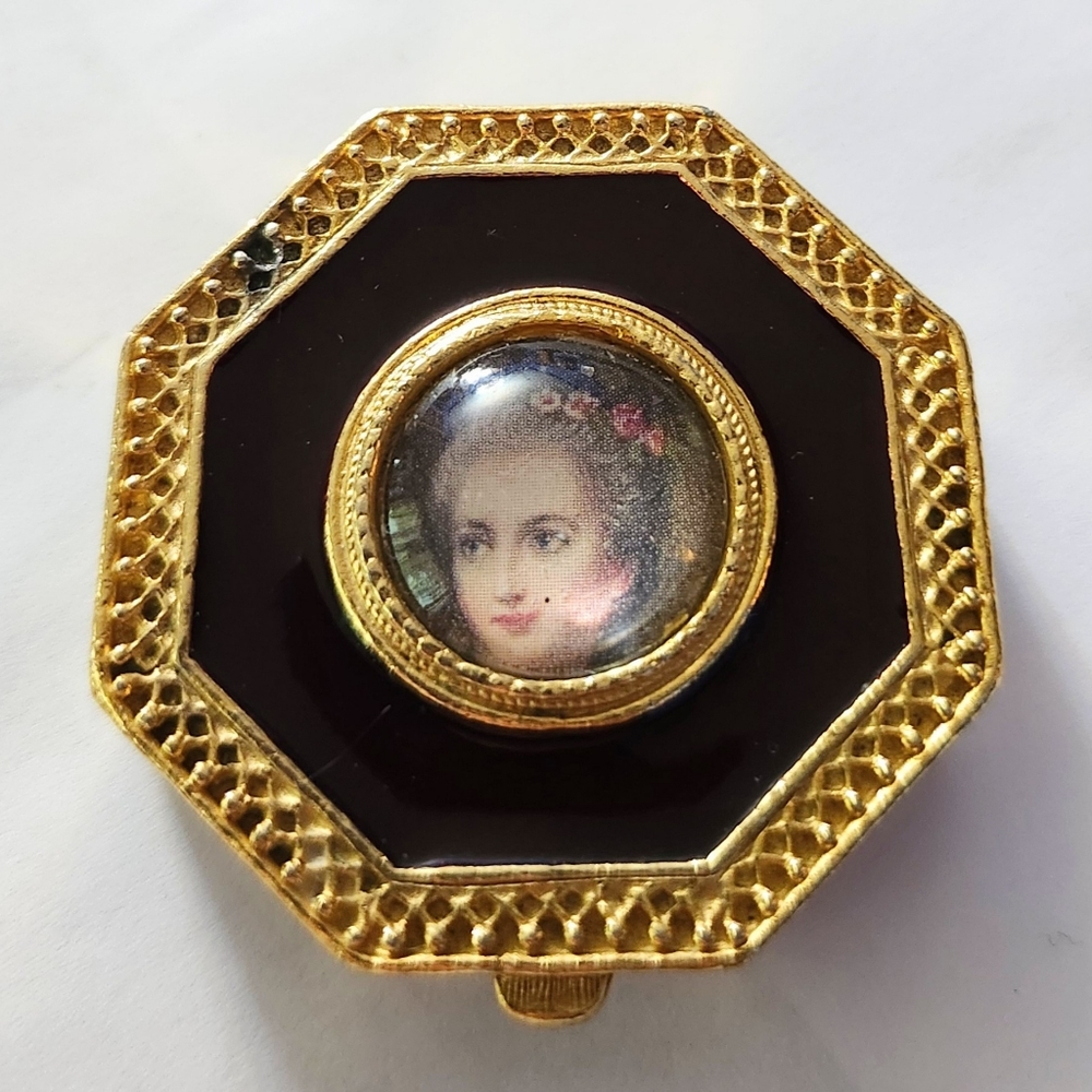 Vtg Ultima Portrait Classic  Charles Revson  Perfume Solid Collectible